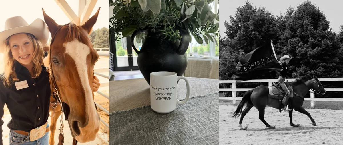 SightSpan Proud to Support and Sponsor Barrel Racing and Rodeo Events!